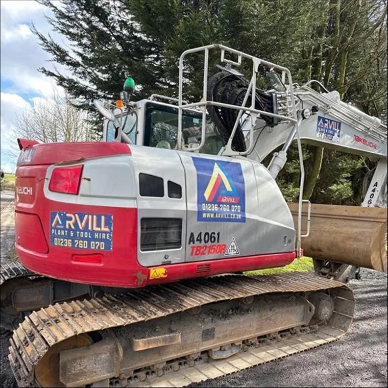 15T Excavator Takeuchi TB2150 2018